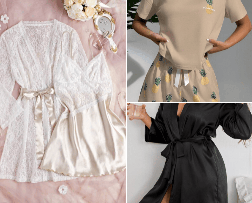 Pajamas&Robes cover photo collage