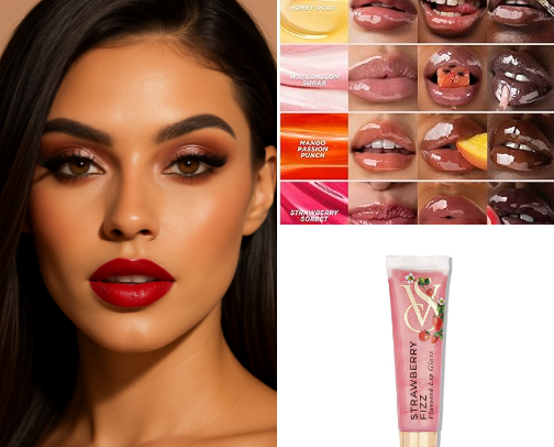 Victoria's Secret dreamy scents and stunning essentials only🌺✨ cover photo collage