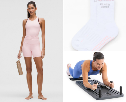 Pilates Must-Haves cover photo collage