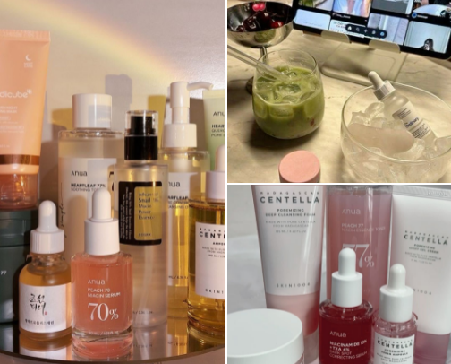 🌸 Glow-Getter: My Tried & True Korean Skincare Essentials cover photo collage
