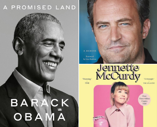 My favorite Memoir Reads cover photo collage