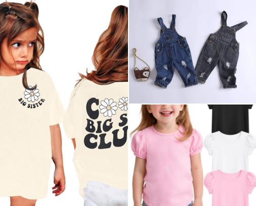 Toddler Wears 👧🏻🩷 cover photo collage