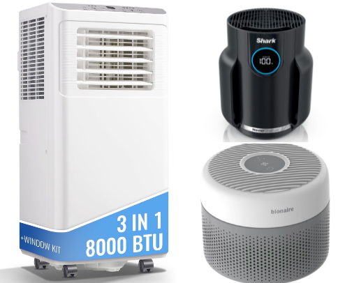 Smart Heating, Cooling & Clean Air Solutions cover photo collage
