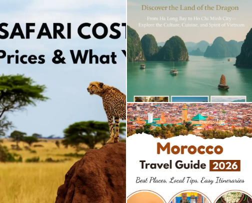 Ultimate Travel Hacks & Budget Guides 2026 ✈️ (Smart Travel Planner Secrets You Need!) cover photo collage