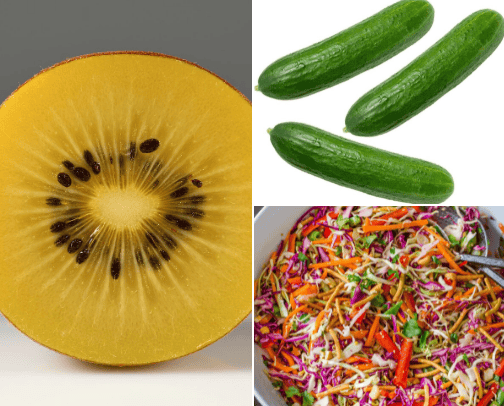 Favorite foods cover photo collage