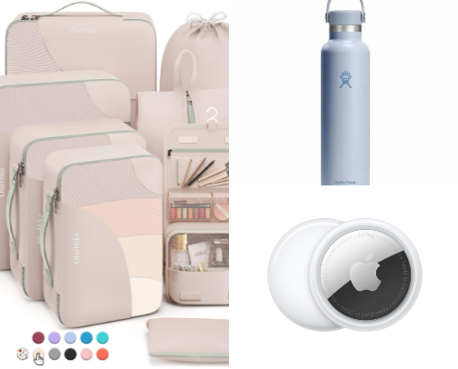 Must-Have Travel Accessories cover photo collage