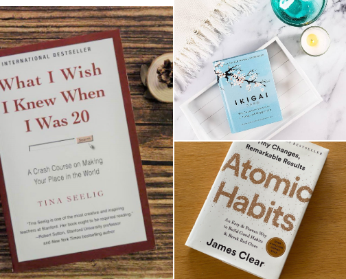 ✨📖 The Self-Improvement Book List You'll Wish You Read Sooner cover photo collage