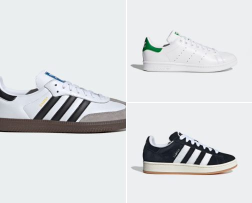 Adidas shoes cover photo collage