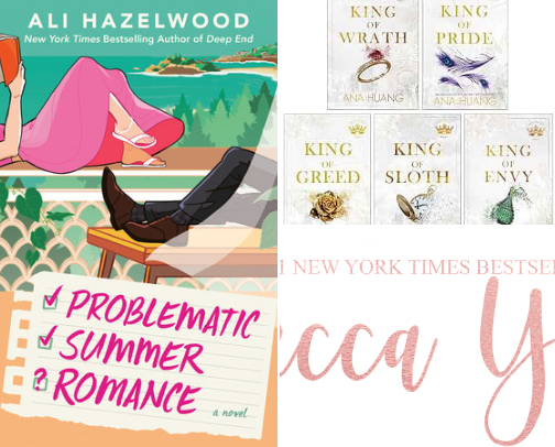 Romance novels cover photo collage