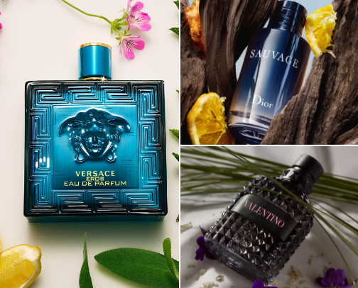 Men’s Perfumes 🥊 cover photo collage