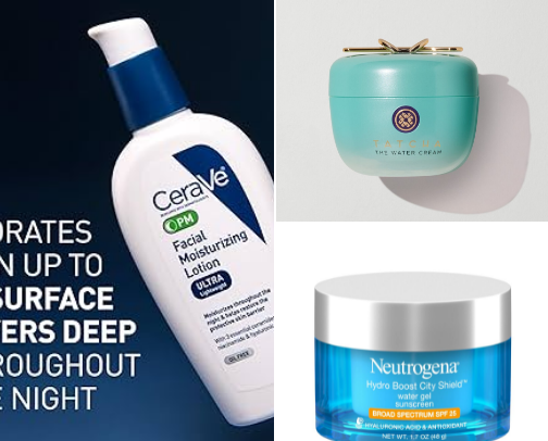 Best Lightweight Face Creams & Gels for Oily Skin cover photo collage