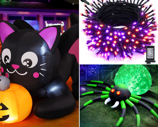 Halloween / Fall Decorations cover photo collage