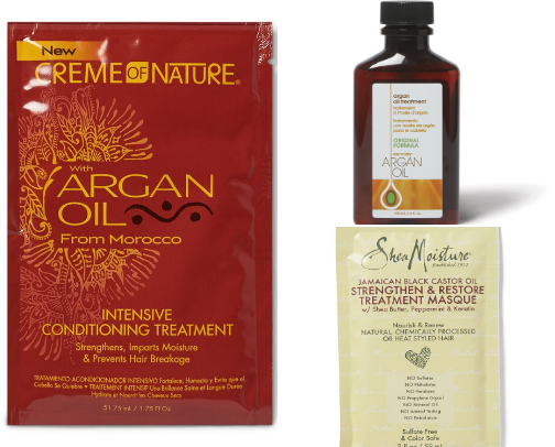 Hair product tings cover photo collage