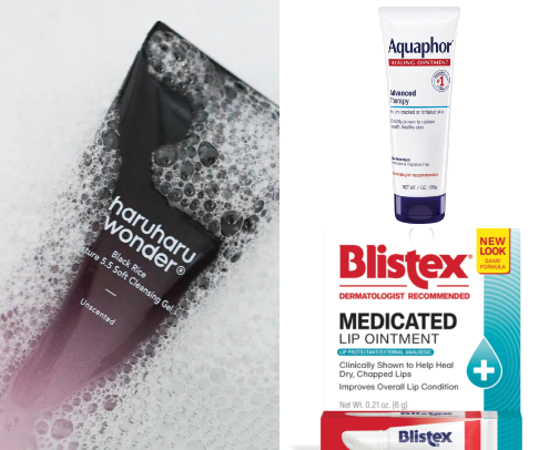 Skincare that saved my skin cover photo collage