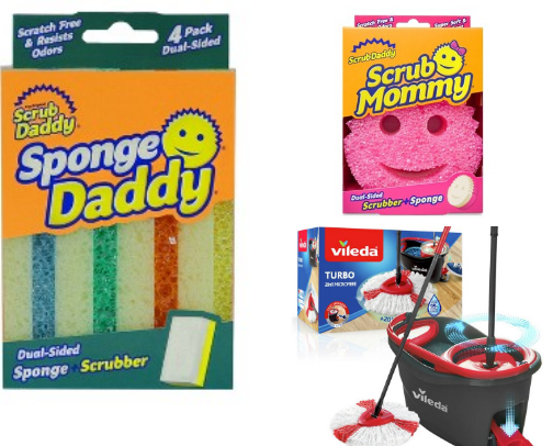 Cleaning supplies cover photo collage
