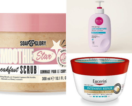 Body Care Routine Faves cover photo collage