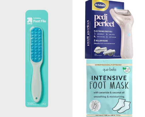 At Home Pedicure Finds from Target cover photo collage