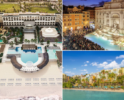 My Favorite Hotels + Resorts for the BEST stay 🏨 cover photo collage