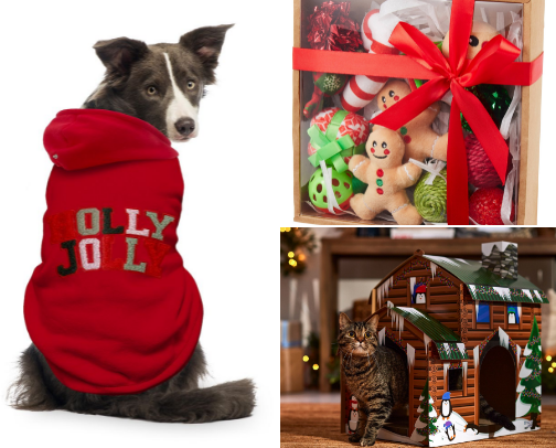 Christmas Pets! cover photo collage