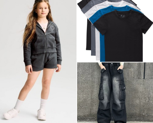 Middle School Outfit Ideas for Girls and boys:Cute, Casual & Comfortable 2026 cover photo collage