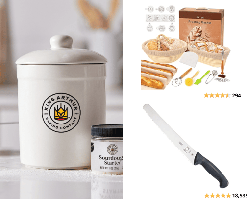 Sourdough Tools cover photo collage