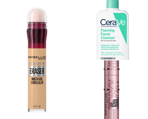 ⋆ֶָ֢⊹𐙚 Affordable Drugstore Beauty Recos ˚.🎀༘⋆ cover photo collage