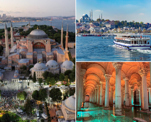 Best Things to Do & Places to Visit in Istanbul 🇹🇷✨ cover photo collage