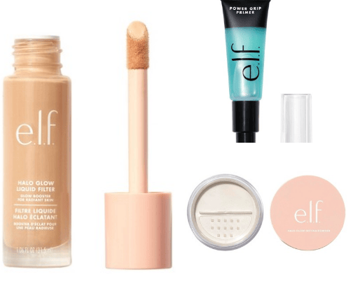 Favorite makeup products cover photo collage
