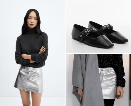 Stylish winter ❄️ cover photo collage
