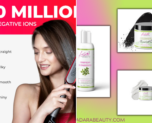 Haircare cover photo collage