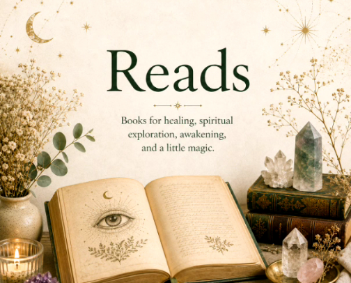 Reads for Healing, Awakening & A Little Magic cover photo collage