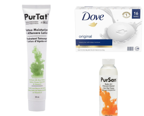 Tattoo care cover photo collage