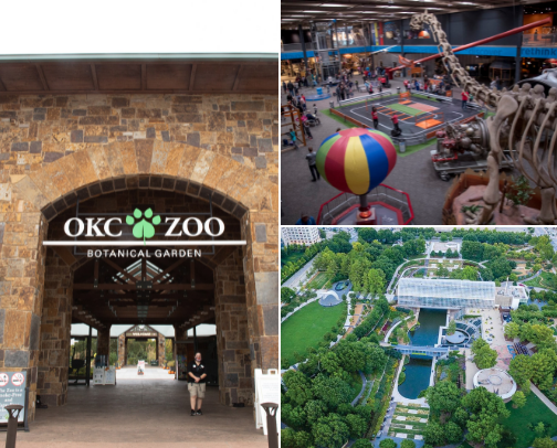 Family- Friendly Fun in OKC cover photo collage
