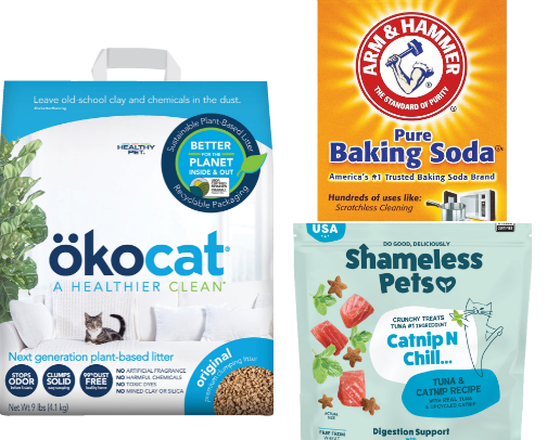 sustainable pet products cover photo collage