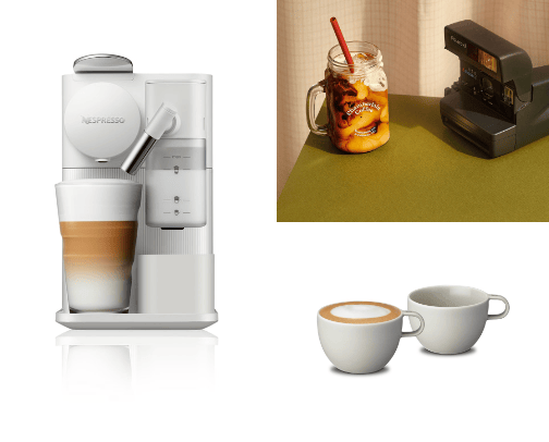 Coffee addict cover photo collage
