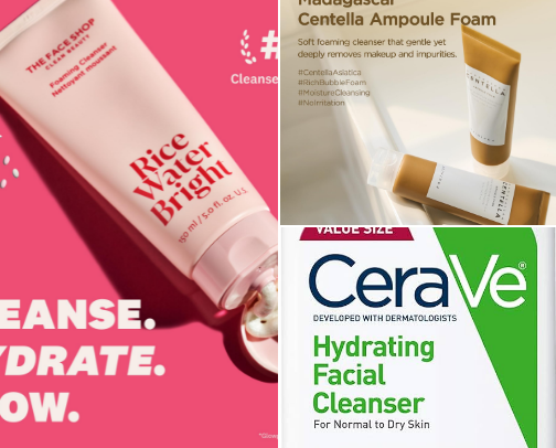 SKINCARE cover photo collage