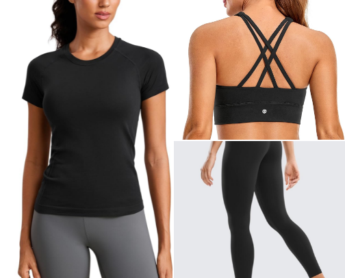 Activewear & Fitness Apparel cover photo collage