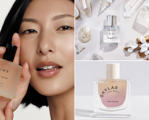 Clean perfume you’ll be obsessed with! cover photo collage