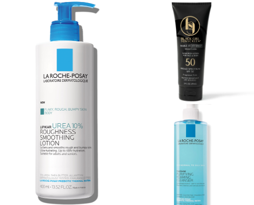 Skincare Products I Swear By cover photo collage