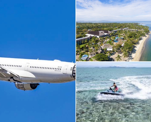 Fiji Trip 🌴🐚 cover photo collage
