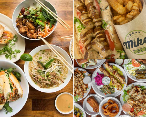 Local Vegetarian Eats, Greensboro, NC🍽️ cover photo collage