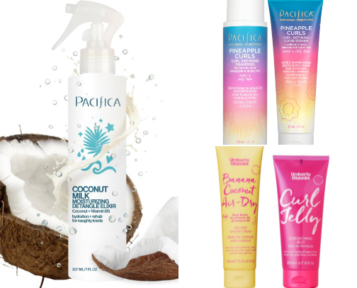 Curly hair products I love cover photo collage