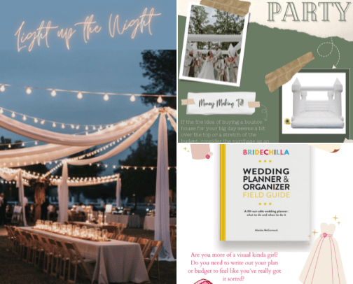 Wedding Planning 👰🏼‍♀️ cover photo collage