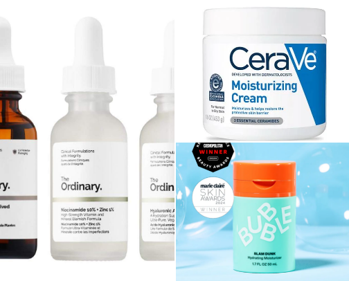 Noa’s skincare cover photo collage