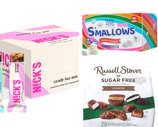 sugar free things that actually taste good cover photo collage