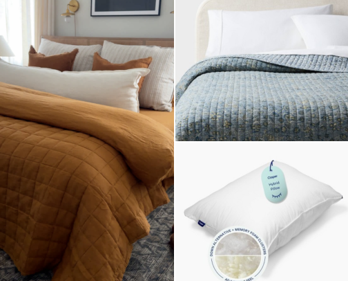 bedding cover photo collage