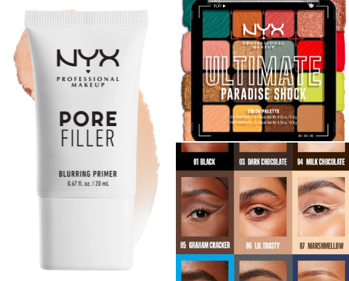 Nyx cosmetics- the best of the best! cover photo collage