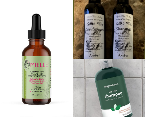 Thick, Shiny, Healthy, Rebuilding Hair Products !! cover photo collage
