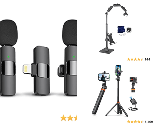 Essentials for content creation and small business cover photo collage