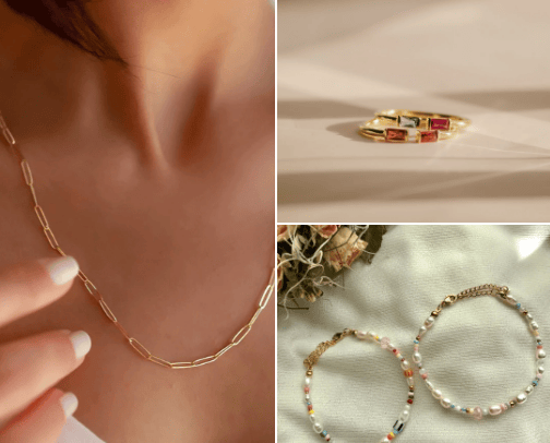 Glamorous Jewelry Finds 💍💎✨ cover photo collage